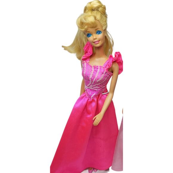 A Duo of '90s Vintage My 1st Barbie  "Prettiest Princess Ever" Redressed Set - Picture 2 of 8
